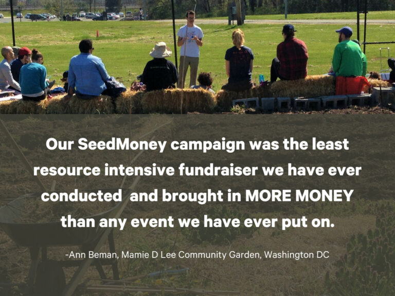 Community Gardening Resources SeedMoney