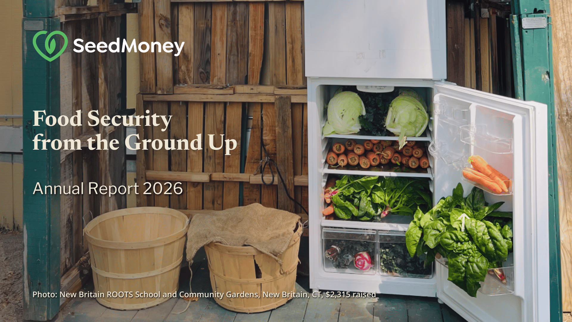 SeedMoney Annual Report 2026 cover